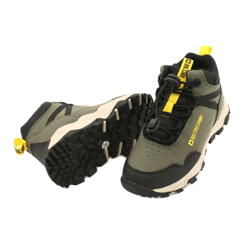 Big Star High Children's Sports Shoes Green/Khaki GG374047 grön 3