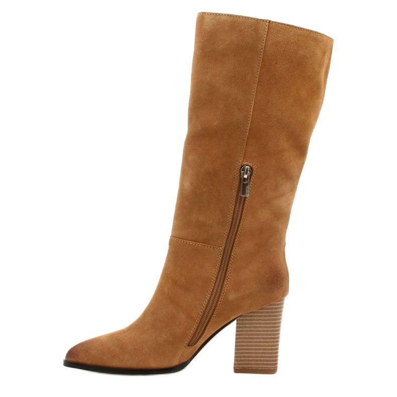 Mocka cowboystövlar Big Star GG274345 Camel brun gul 1