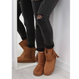 Fringed Emuses F382 Camel brun 2