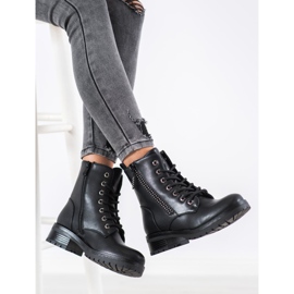 SHELOVET Arbetare Med Cubic Zirconia svart 1