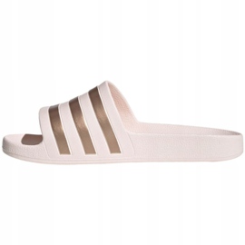 Adidas Adilette Aqua W FW4291 tofflor rosa gyllene 2