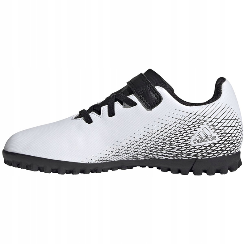 Adidas X GHOSTED.4 H&amp;L Tf Jr FW9573 fotbollsskor mångfärgad vit 2