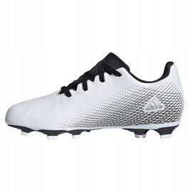 Adidas X GHOSTED.4 FxG Jr FW6798 fotbollsskor mångfärgad vit 2