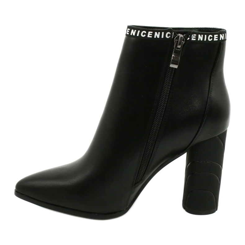 Filippo Kvinnors eko-läderstövlar svarta DBT1547/20 BK 1