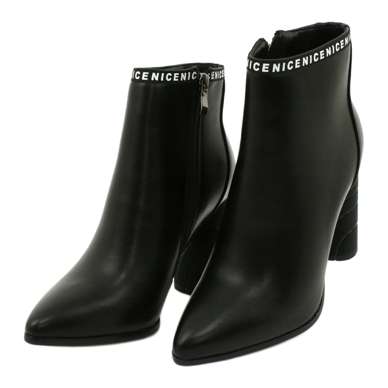 Filippo Kvinnors eko-läderstövlar svarta DBT1547/20 BK 2