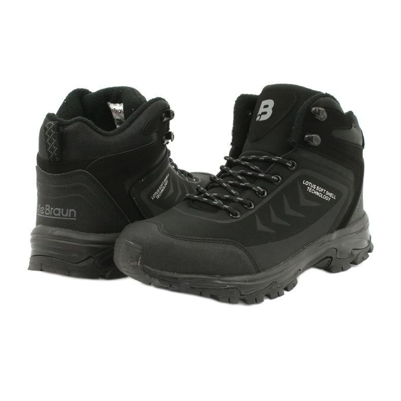 McBraun High sport softshell vandring svart 9TR37-1403 4