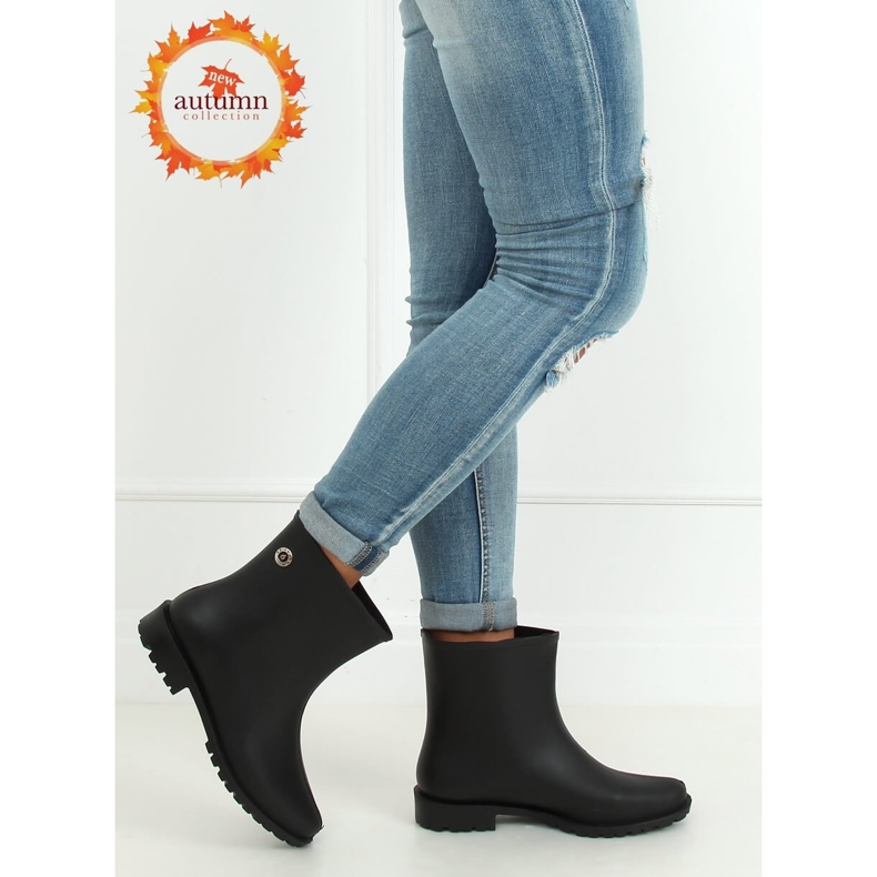 Svart DC11 Svart matt damgalosher 1