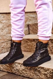 Kvinnors sportläderskor GOE Svart GG2N3050 1