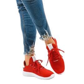 Röda F04-7 sportskor 1