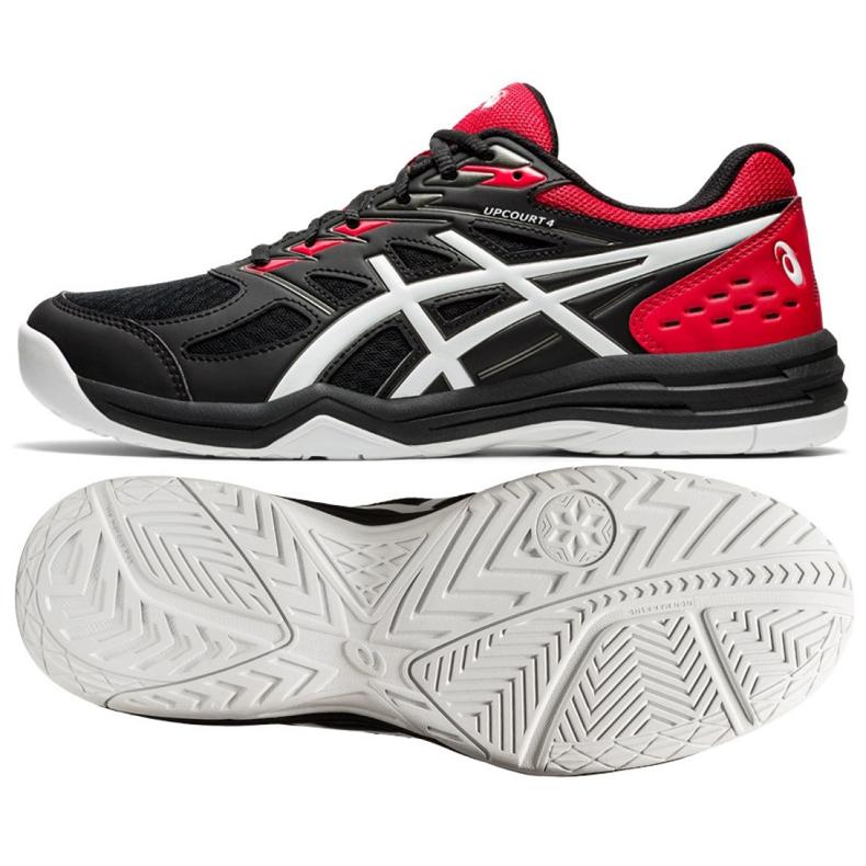 Asics Upcourt 4 M 1071A053-002 volleybollskor svart 2