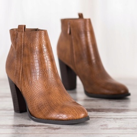 Seastar Eko-läder stövlar brun 2