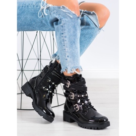 Seastar Lackerade arbetare svart 1