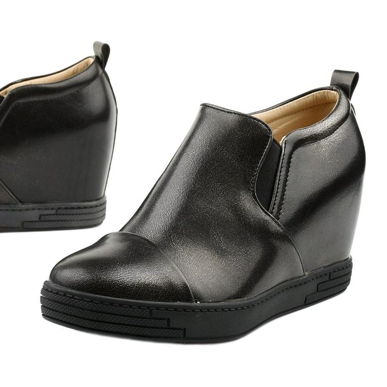 Svarta kilstövlar TL-12 1