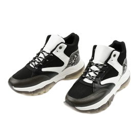 Svarta Barettos slip-on sneakers vit 2