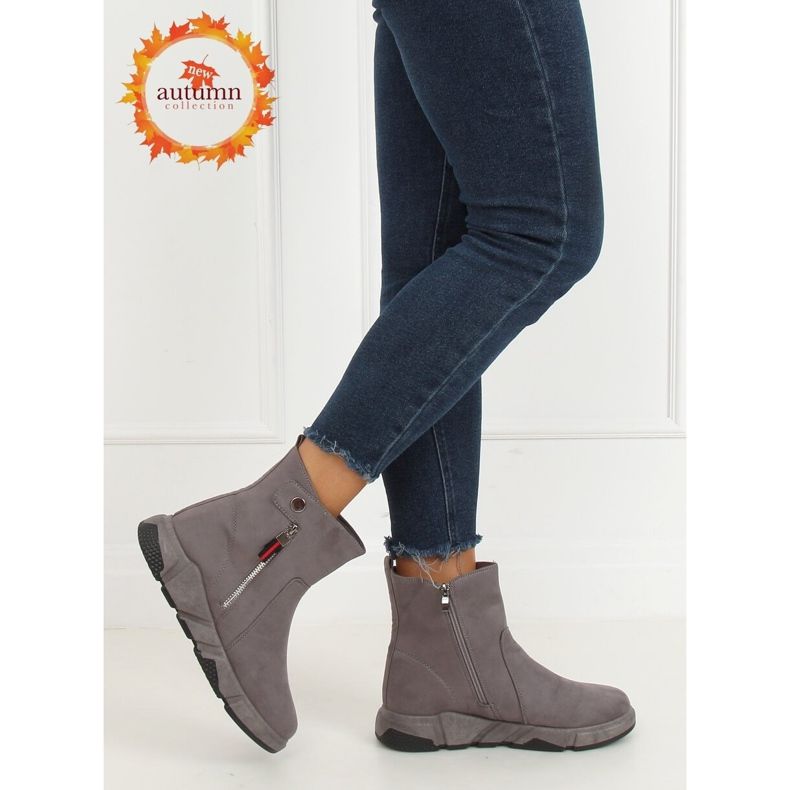 Gråa sportskor KFS-506 Grå 1