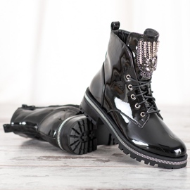 Seastar Arbetare Med Kristaller svart 1