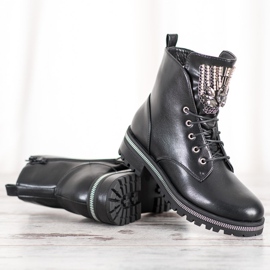 Seastar Arbetare Med Kristaller svart 1