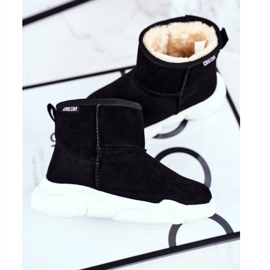 Big Star Barnens Star Star snöskor Mörkgrå GG374085 svart mångfärgad 1