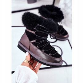 Barns snöskor Big Star Black GG374083 svart 1