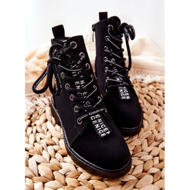 Vinceza Barnstövlar Arbetare Svart Mini Aspen 1