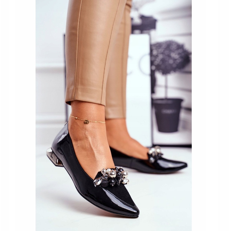 Ballerinor för kvinnor Laura Messi Läder Svart 2157 1