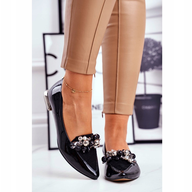 Ballerinor för kvinnor Laura Messi Läder Svart 2157 2