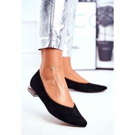 Ballerinor för kvinnor Laura Messi Läder Svart 2149 1