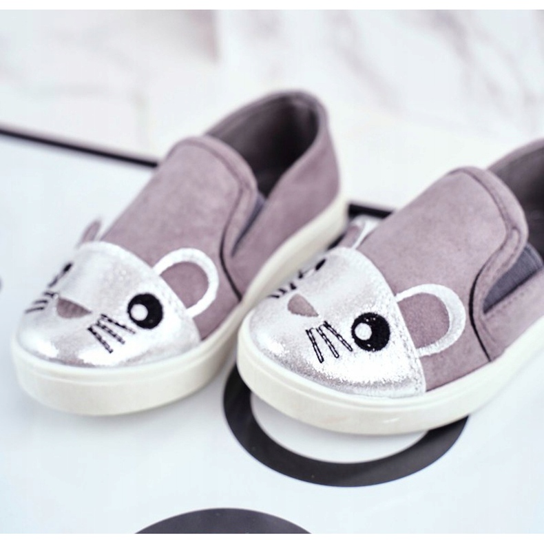 PH1 Grey Candys Grey Slip-on Barnskor grå 2