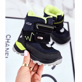 WEESTEP Barns snöskor uppvärmda med ull Marinblå Booom 2