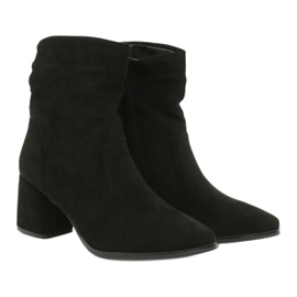 M.Daszyński Svarta mocka stövlar MR2025-10 3