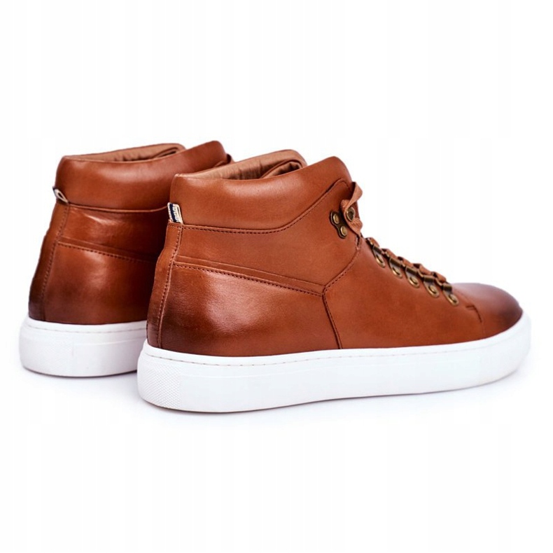 Herrskor i läder GOE Brown GG1N3011 brun 2