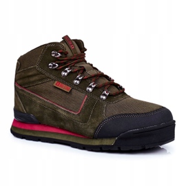 Herrvandringsskor Big Star Outdoor Khaki GG174200 grön 1
