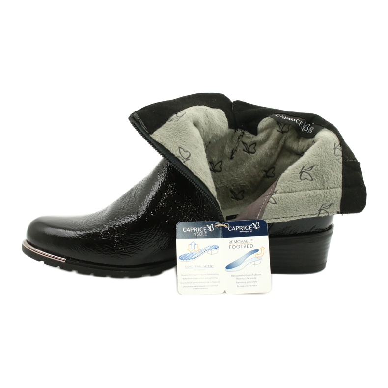Caprice damskor stövlade 25309-25 svart 7