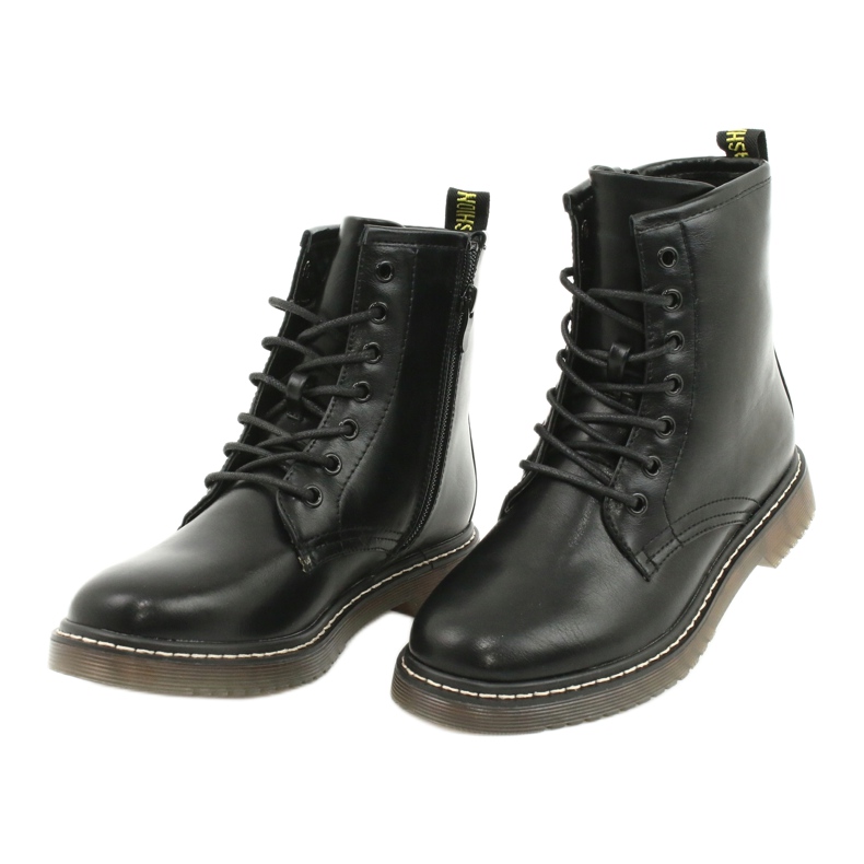 Evento Classic Boots Black Boots 20BT35-3002 Svart Mat 4