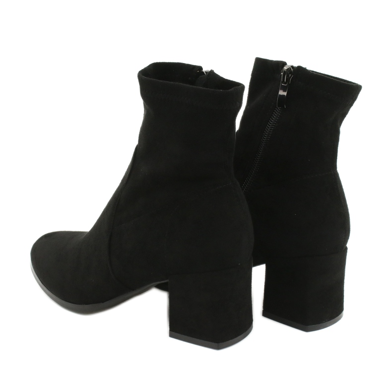 Evento Svarta Lycra -stövlar 3