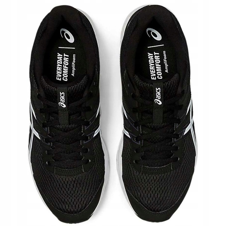 Asics Gel-Contend 6 M 1011A667 003 löparskor vit svart 1