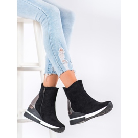 VINCEZA kilstövlar svart 2