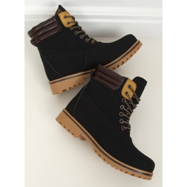 Kvinnors svarta isolerade träskor C001-1 Svart 1