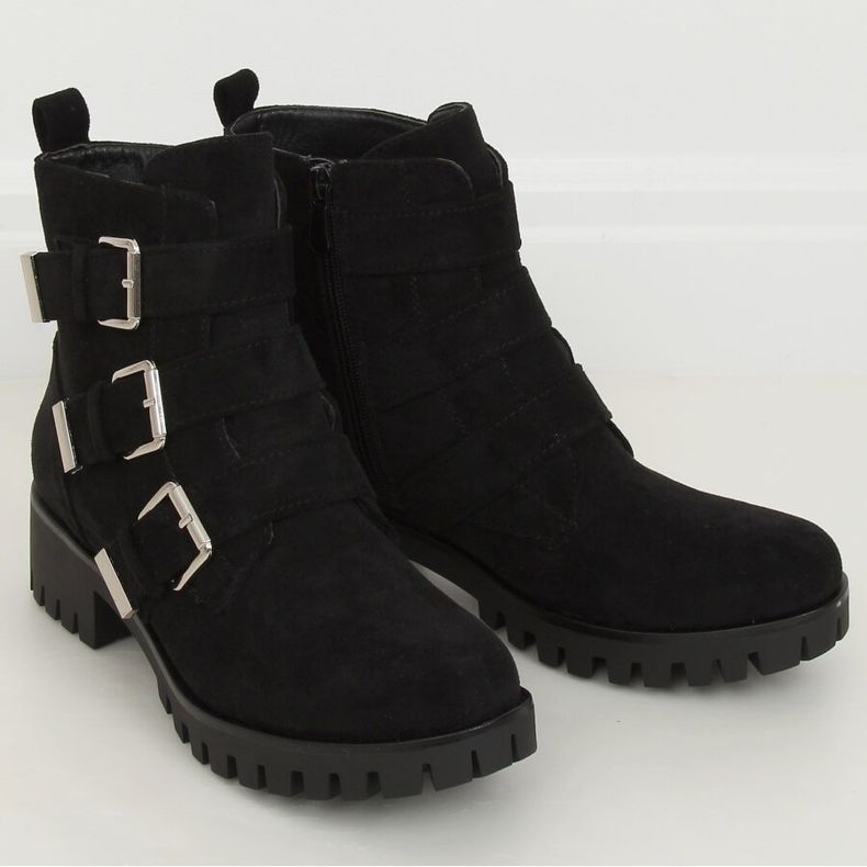 Svarta XJ-08 Svarta stövlar på skyddet 1