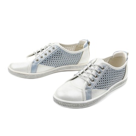 PA1 Vita openwork ekoläder-sneakers A18-6252 2