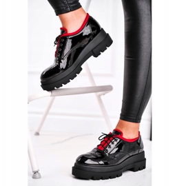 PV3 Kvinnors Visconi läderskor svart 7427936 1