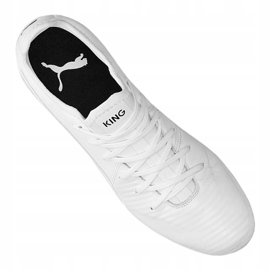 Puma King Pro Mg M 106302-03 fotbollsskor mångfärgad vit 1