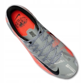 Nike Vapor 13 Academy Mg Jr fotbollsskor AT8123-906 grå 3