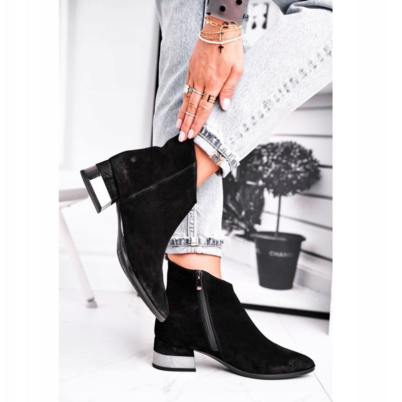 Varma stövlar för kvinnor Laura Messi Svart 2207 2