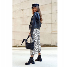 S.Barski Dam Stövlar Lackade Svart Drive Me Crazy 1