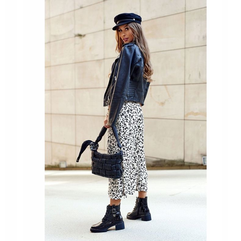 S.Barski Dam Stövlar Lackade Svart Drive Me Crazy 1