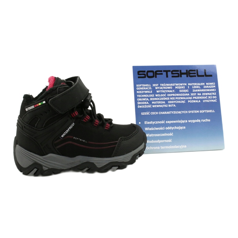 American Club Barns softshellstövlar med HL42/20 svart membran 5