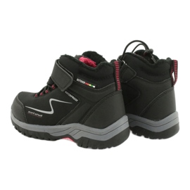 Mjuka sportskor med American Club HL38 / 20 membran svart röd 4