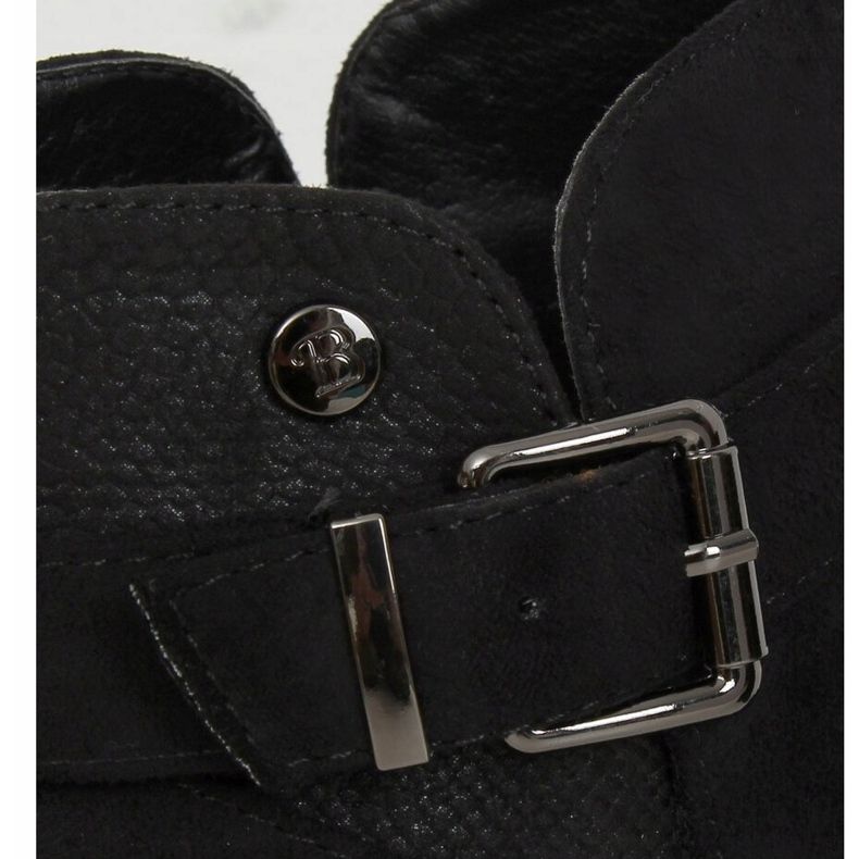 Svarta CM-8M5 Svarta högsula stövlar 1