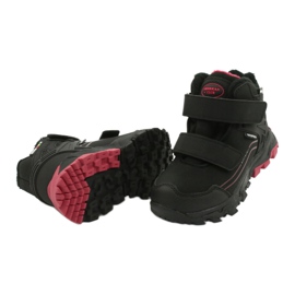 American Club Softshell stövlar med membran svart röd 3